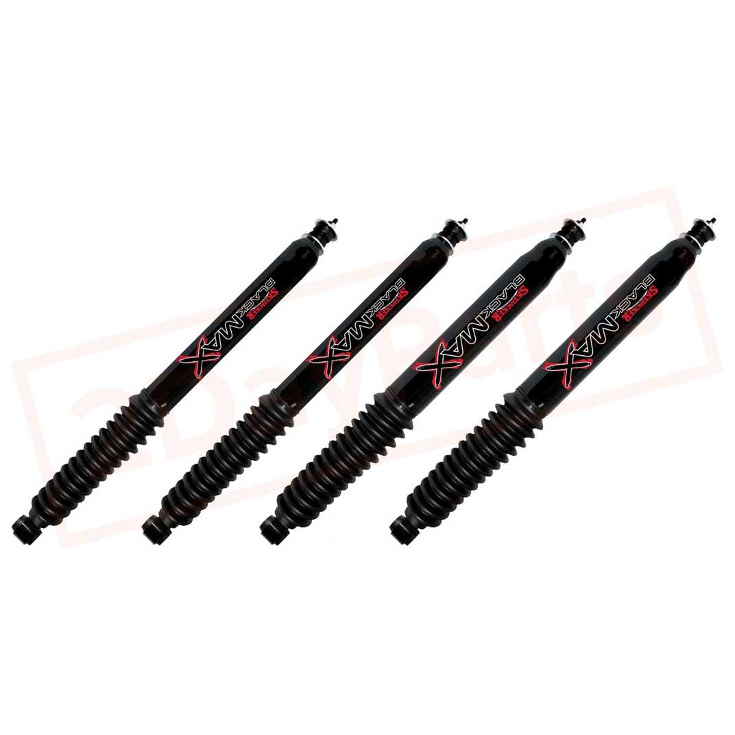 Image 97-03 Ford F-150/SuperCrew 4WD 5-6" Fr 3-5" Rear Lift Skyjacker Black MAX Shocks part in Shocks & Struts category