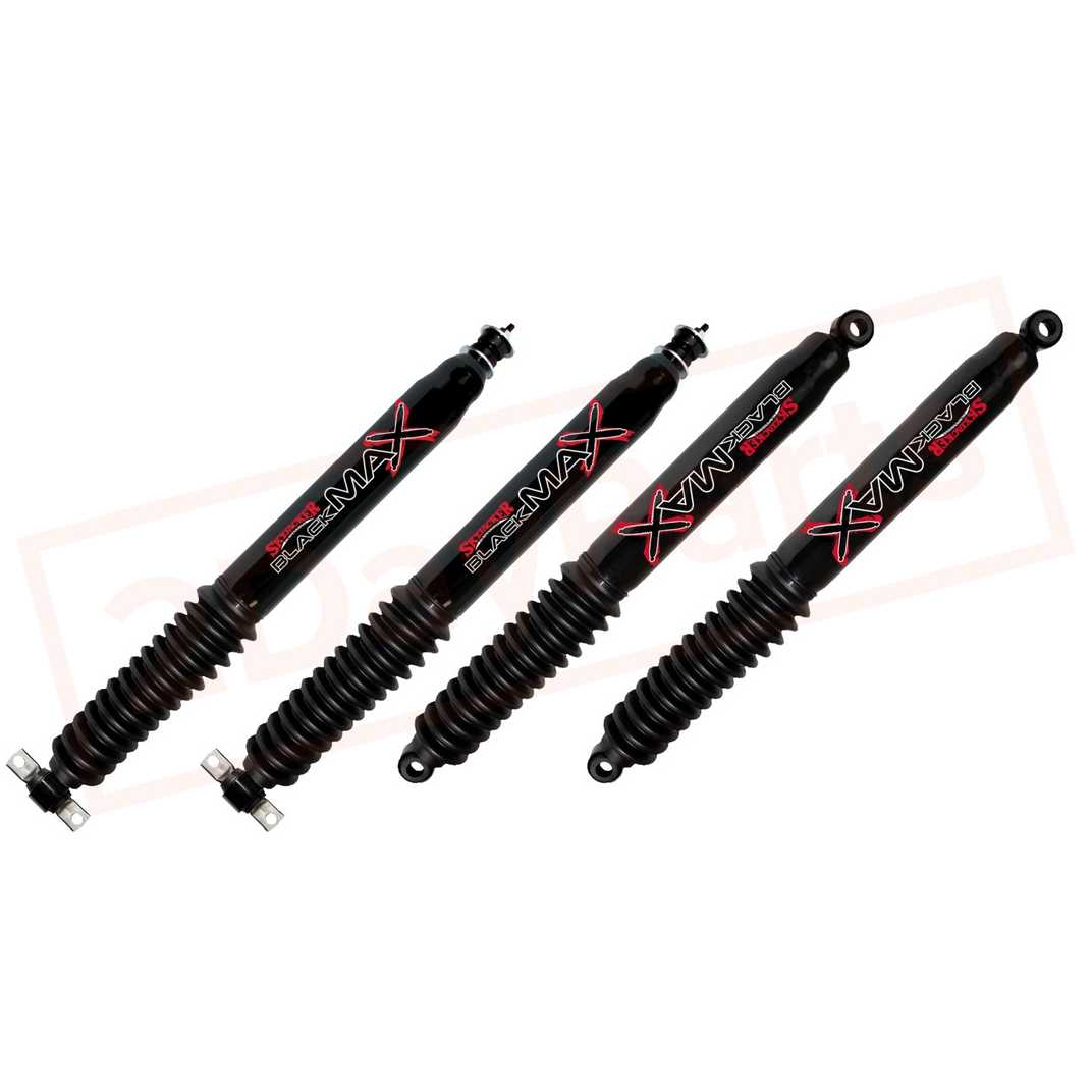 Image 99-04 Jeep Grand Cherokee WJ 4WD/2WD 2-3" Lift Skyjacker Black MAX Shocks part in Shocks & Struts category