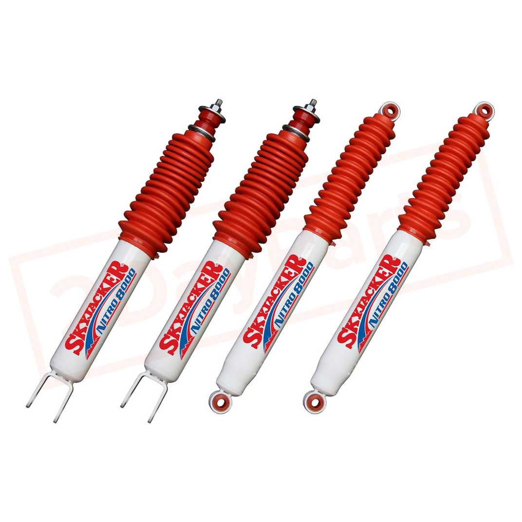 Image 99-06 Chevy/GMC K1500 4WD 5-6" Front, 3-6" Rear Lift Skyjacker Nitro Shocks part in Shocks & Struts category