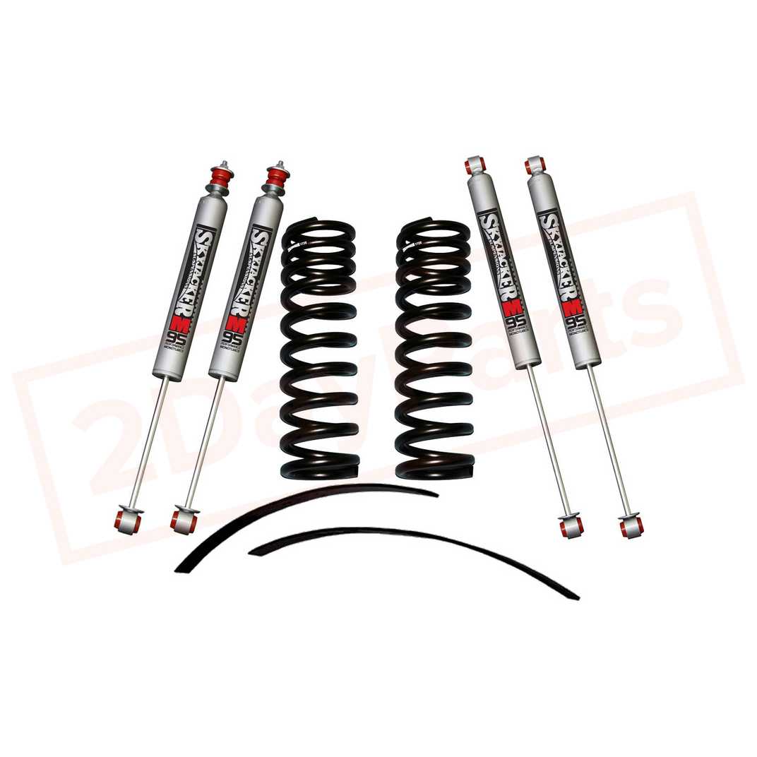 Image Skyjacker 1.5-2" Suspension Lift Kit with M95 Shocks for Ford Bronco 1978-1979 part in Lift Kits & Parts category