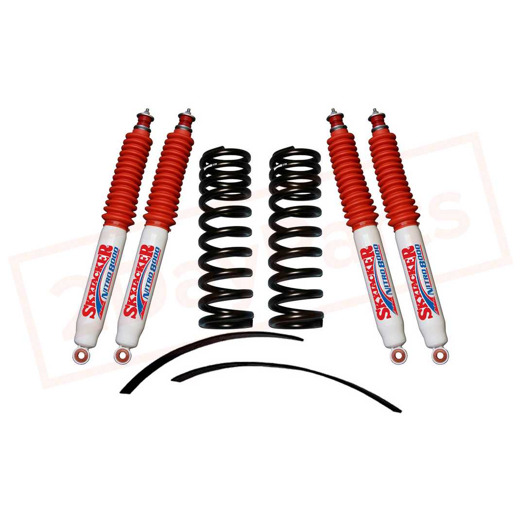 Image Skyjacker 1.5-2" Suspension Lift Kit with Nitro Shocks for Ford F-150 1976-1979 part in Lift Kits & Parts category