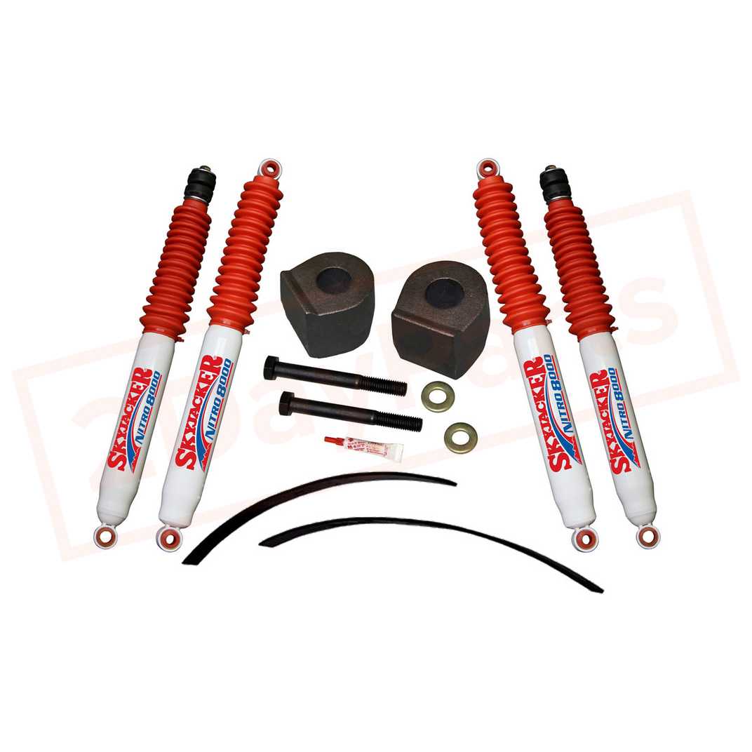 Image Skyjacker 2.5" Suspension Lift Kit+ Nitro Shocks for Ford F-250 Super Duty 08-14 part in Lift Kits & Parts category