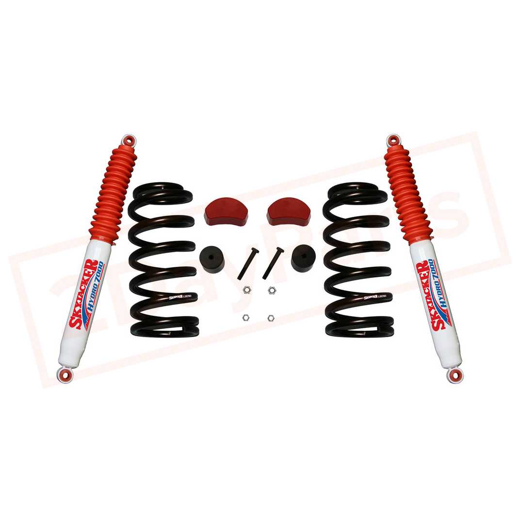 Image Skyjacker 2.5" Suspension Lift Kit with Hydro Shocks for Jeep Liberty 2002-2007 part in Lift Kits & Parts category