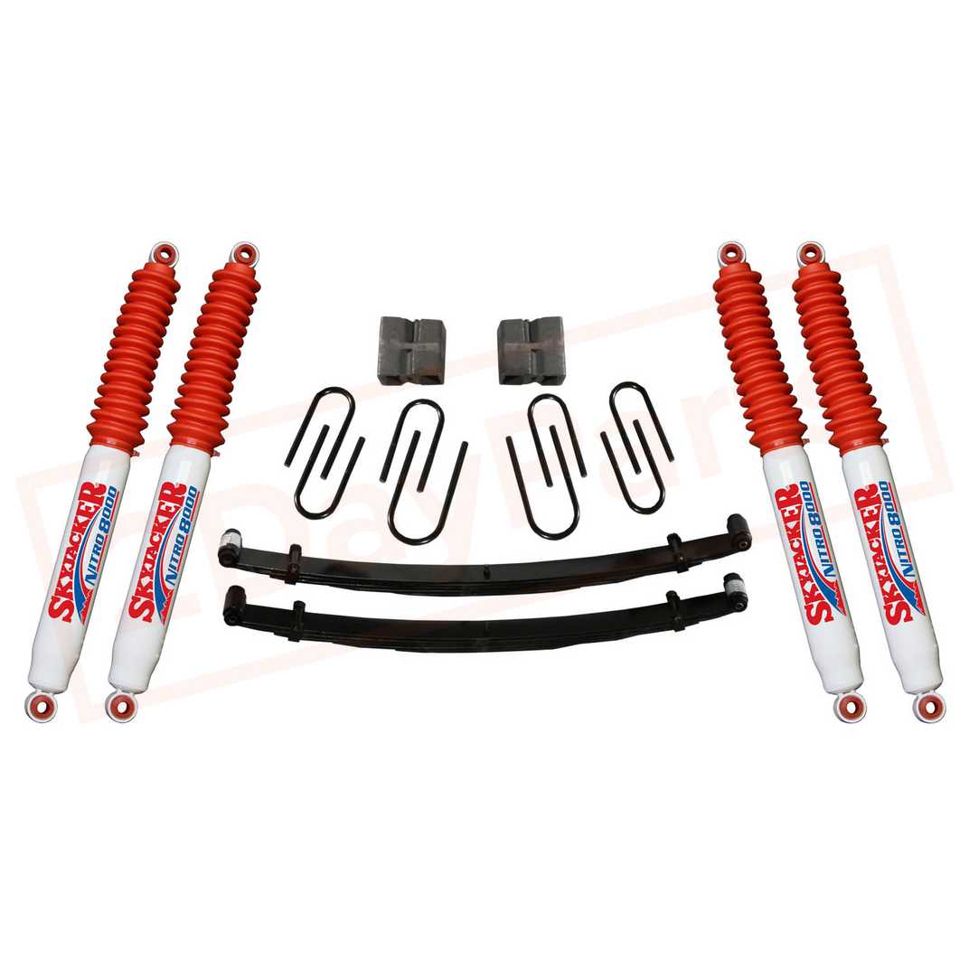 Image Skyjacker 2.5" Suspension Lift Kit with Nitro Shocks for Chevrolet K30 1977-1986 part in Lift Kits & Parts category