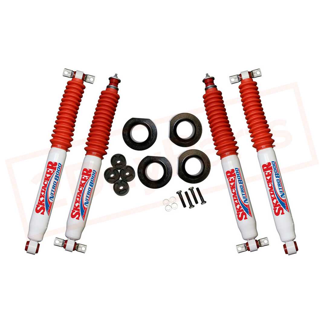 Image Skyjacker 2" Suspension Lift Kit with Nitro Shocks for Jeep Wrangler 1997-2006 part in Lift Kits & Parts category