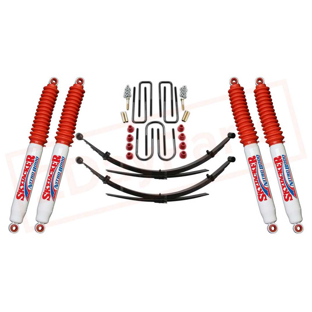 Image Skyjacker 3-4" Suspension Lift Kit with Nitro Shocks for Dodge W300 Pickup 1974 part in Lift Kits & Parts category
