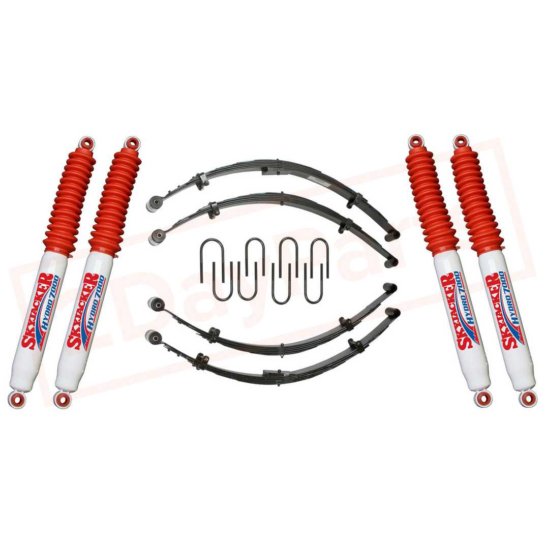 Image Skyjacker 3.5-4 in. Suspension Lift Kit with Hydro Shocks for Jeep CJ5 1976-1983 part in Lift Kits & Parts category