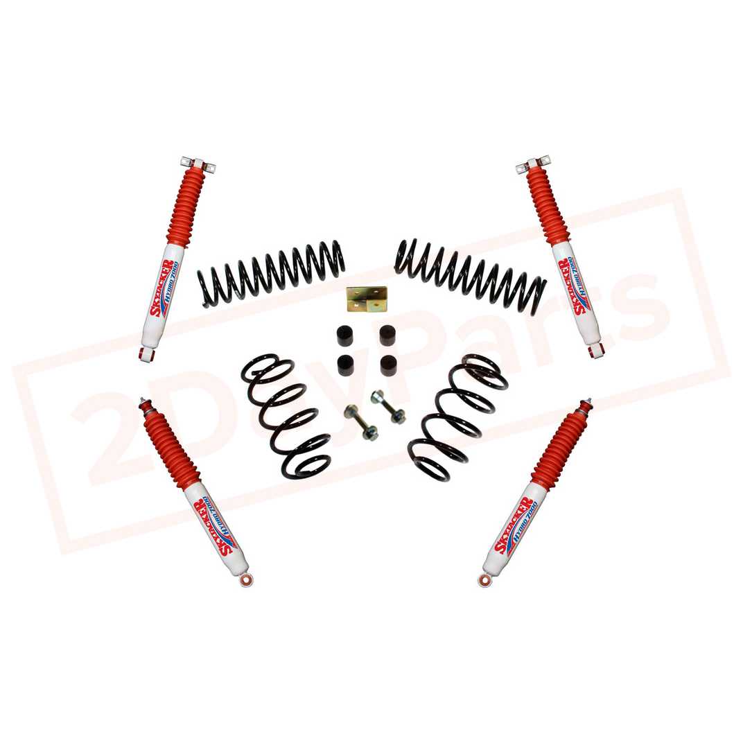 Image Skyjacker 3 in Suspension Lift Kit w/Hydro Shocks SKY-TJ30BPH part in Lift Kits & Parts category