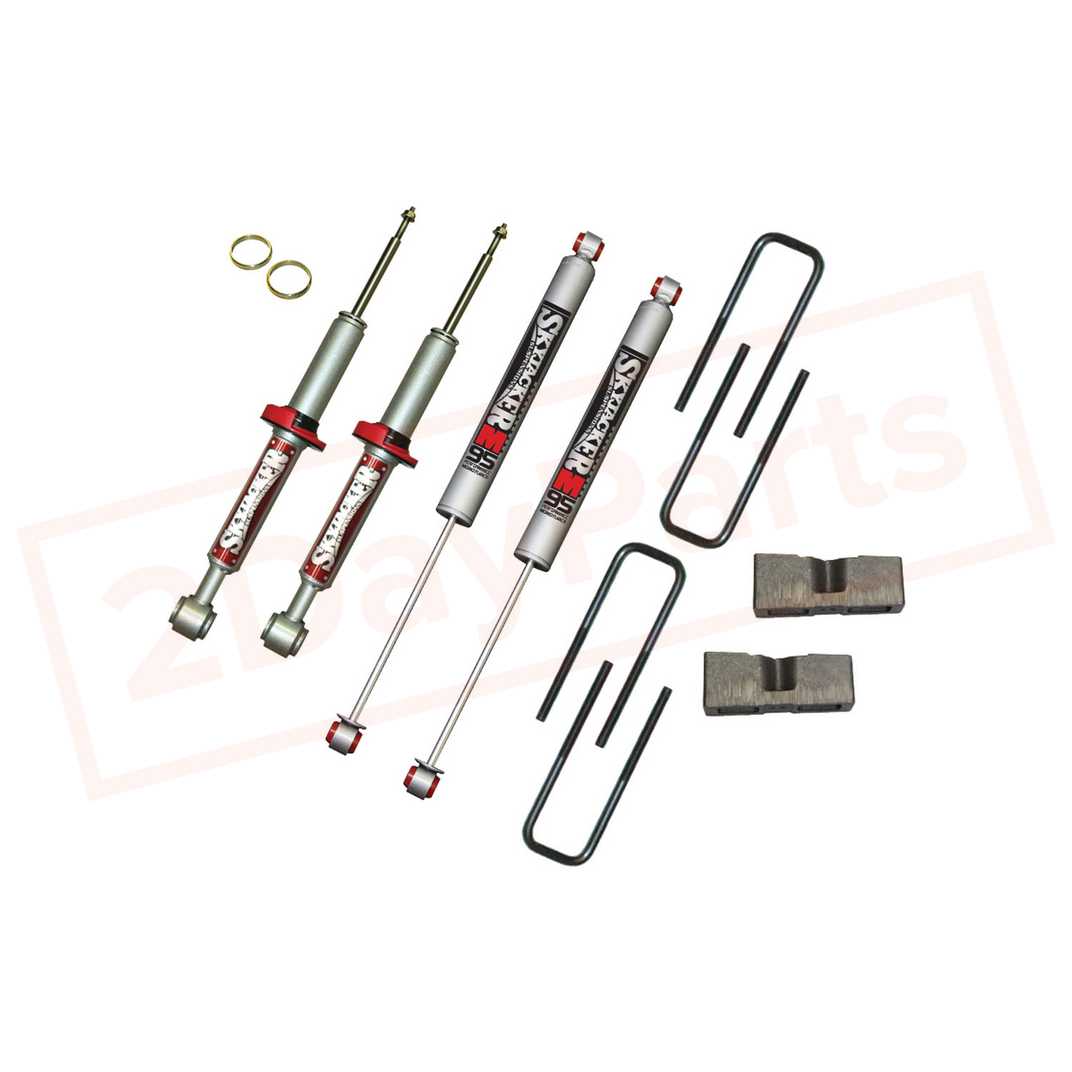 Image Skyjacker 3 in Suspension Lift Kit w/M95 Shocks for Ford F-150 2WD 2004-2008 part in Lift Kits & Parts category