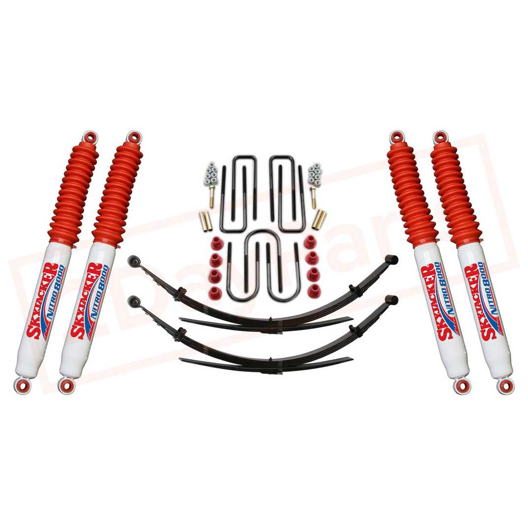 Image Skyjacker 4 in. Suspension Lift Kit with Nitro Shocks for Dodge W250 1989-1991 part in Lift Kits & Parts category