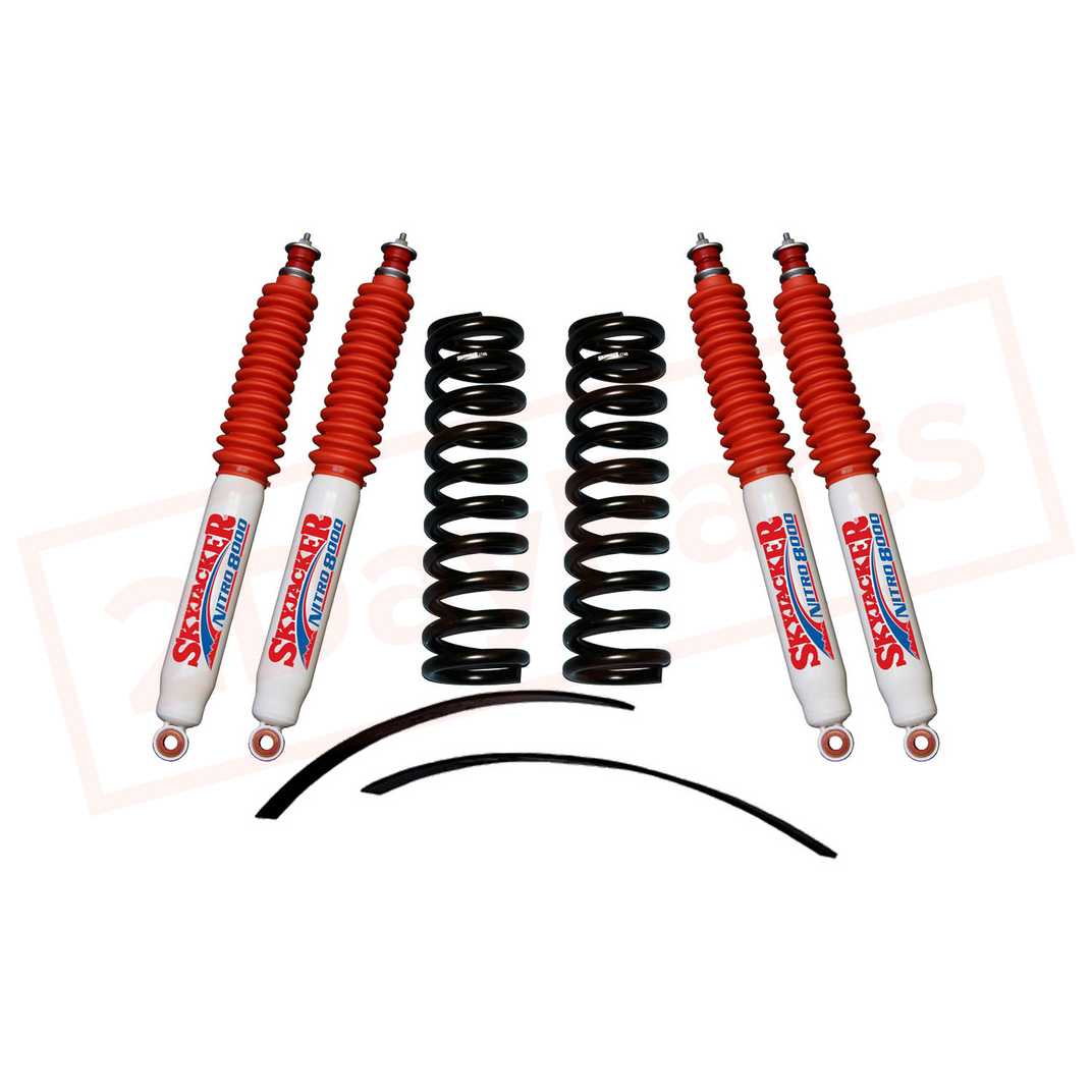 Image Skyjacker 4 in. Suspension Lift Kit with Nitro Shocks for Ford F-100 1975 part in Lift Kits & Parts category