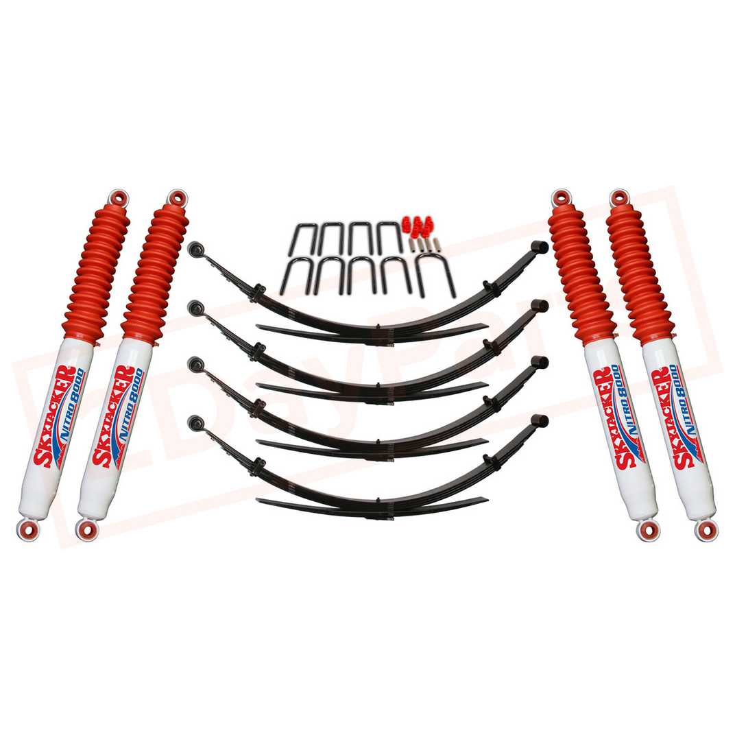 Image Skyjacker 4 in. Suspension Lift System with Nitro Shocks for GMC Jimmy 1970-1972 part in Lift Kits & Parts category