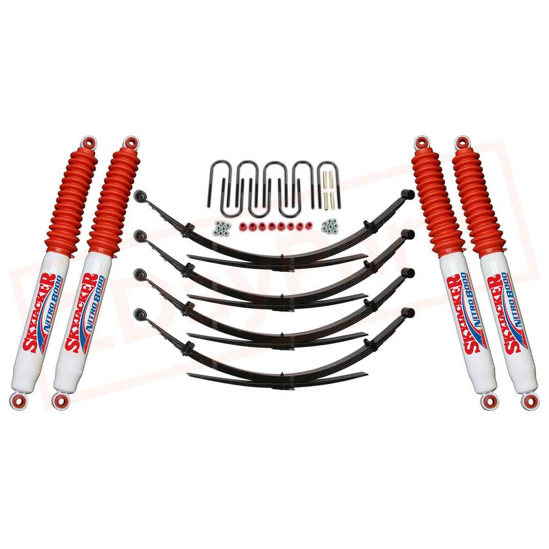 Image Skyjacker 4 In. Suspension Lift System with Nitro Shocks SKY-C140CKS-N part in Lift Kits & Parts category