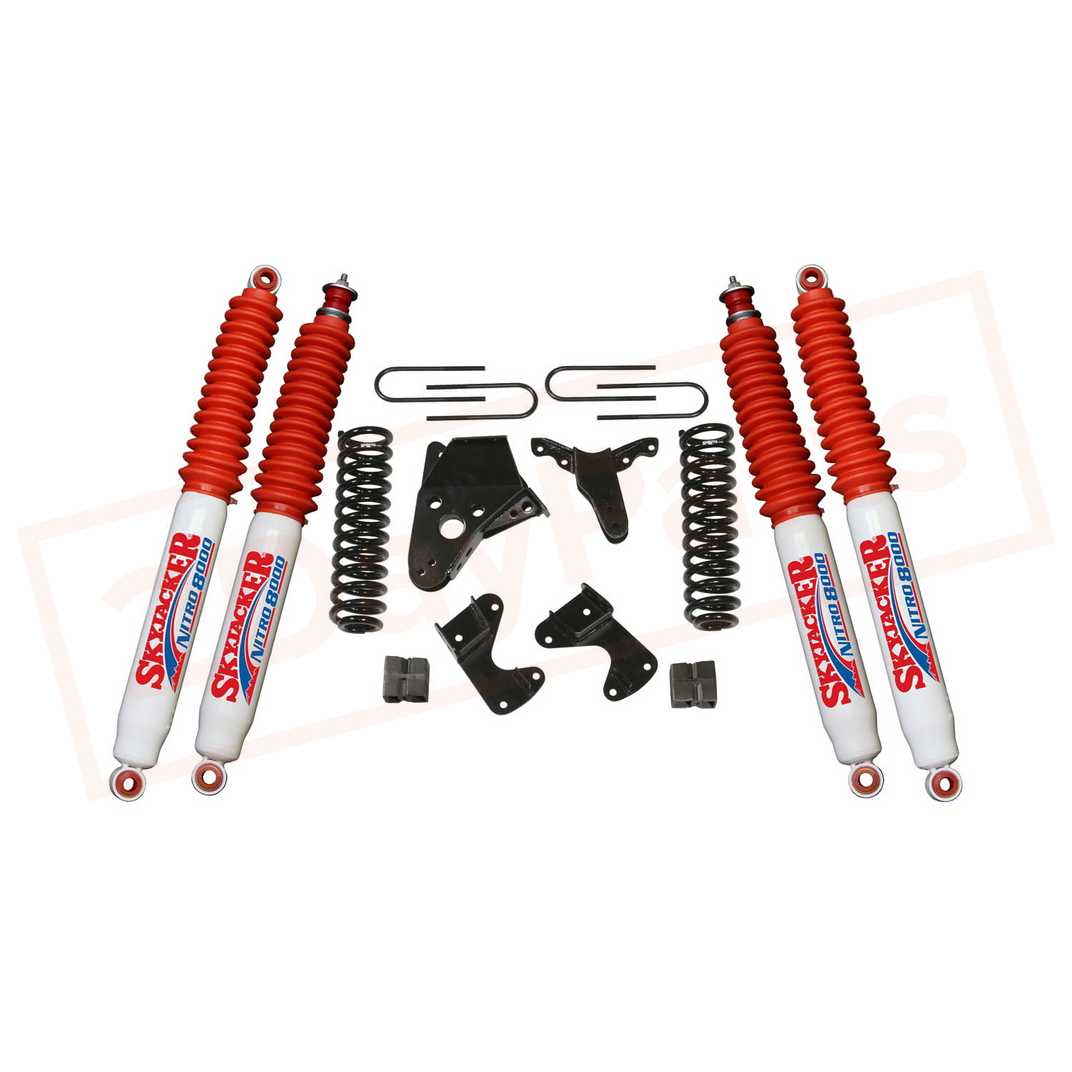 Image Skyjacker 4" Suspension Lift Kit with Nitro Shocks for Ford Bronco II 1984-1990 part in Lift Kits & Parts category