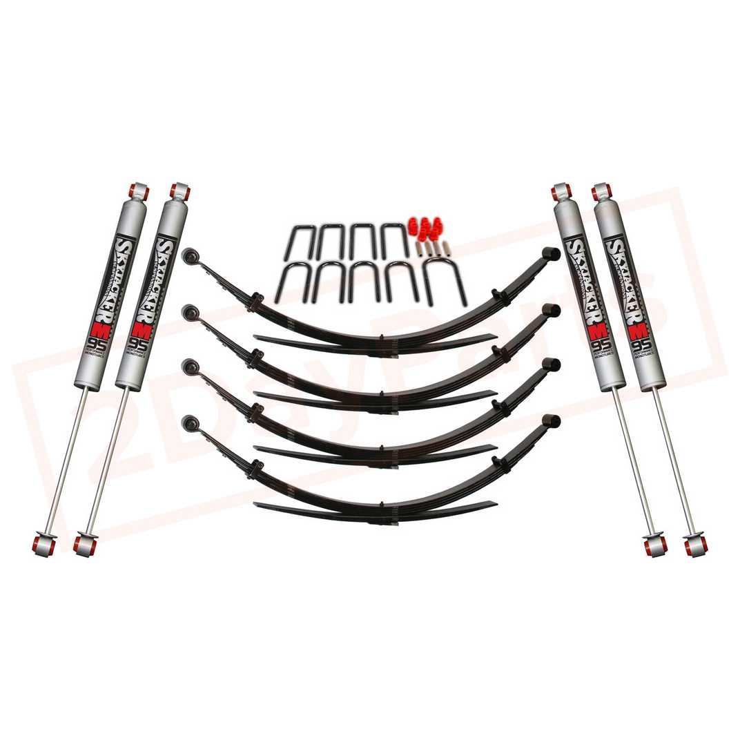 Image Skyjacker 4" Suspension Lift System + M95 Shocks for Chevrolet K10 Pickup 69-72 part in Lift Kits & Parts category