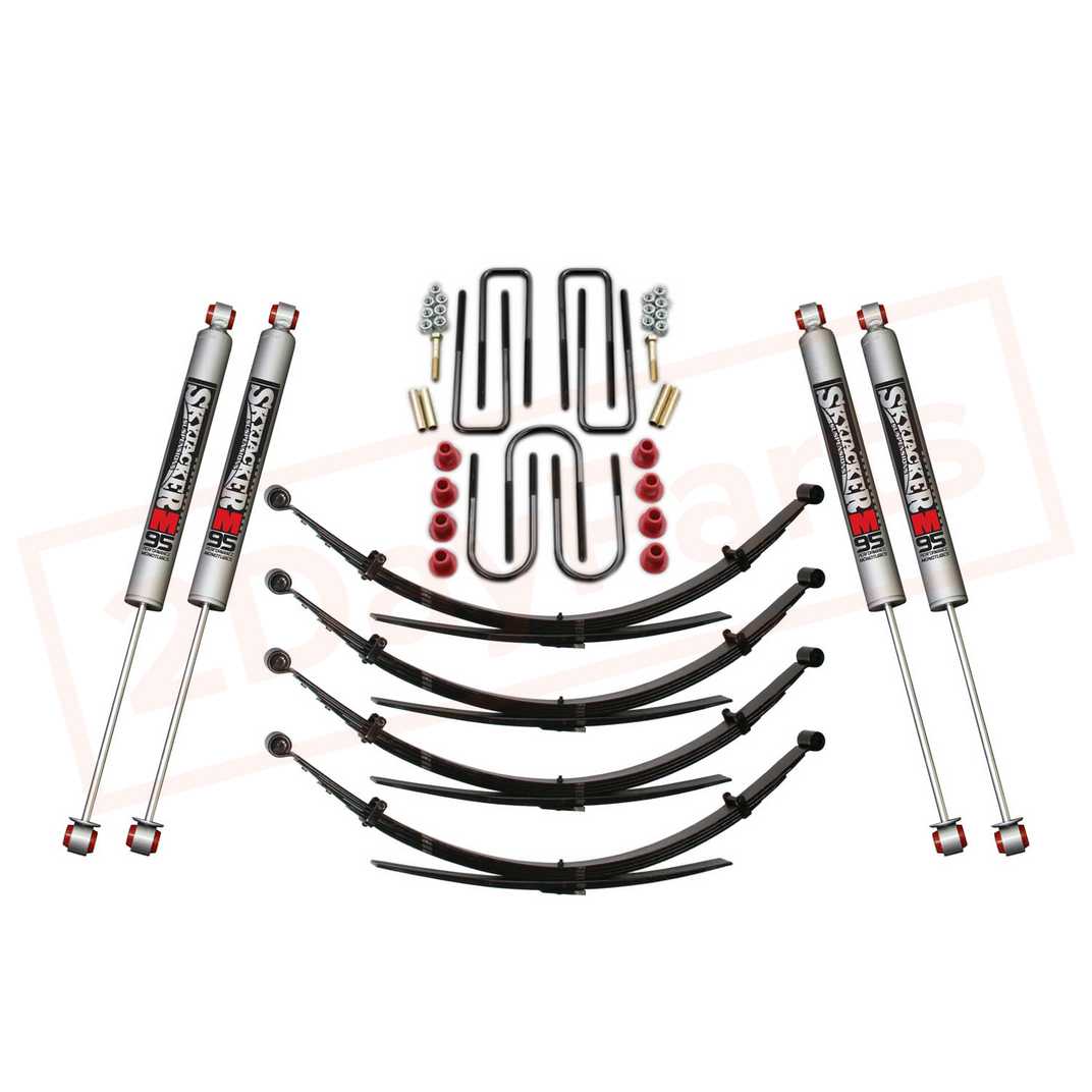 Image Skyjacker 4" Suspension Lift System + M95 Shocks for Toyota Land Cruiser 1967-80 part in Lift Kits & Parts category
