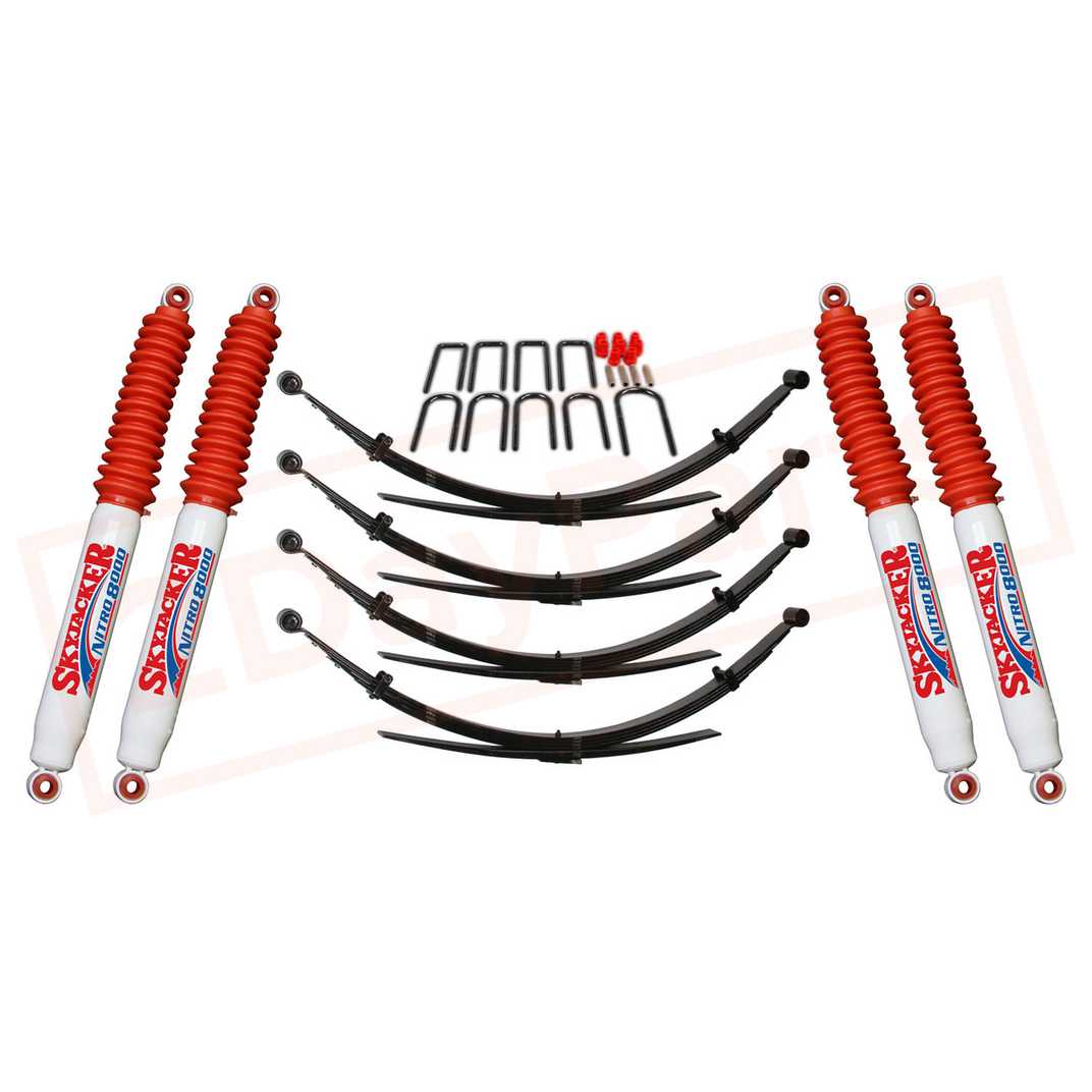 Image Skyjacker 4" Suspension Lift System+ Shocks for Chevrolet K20 Suburban 1969-1972 part in Lift Kits & Parts category