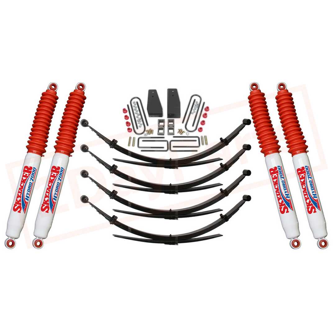 Image Skyjacker 4" Suspension Lift System with Hydro Shocks for Ford F-350 1980-1985 part in Lift Kits & Parts category