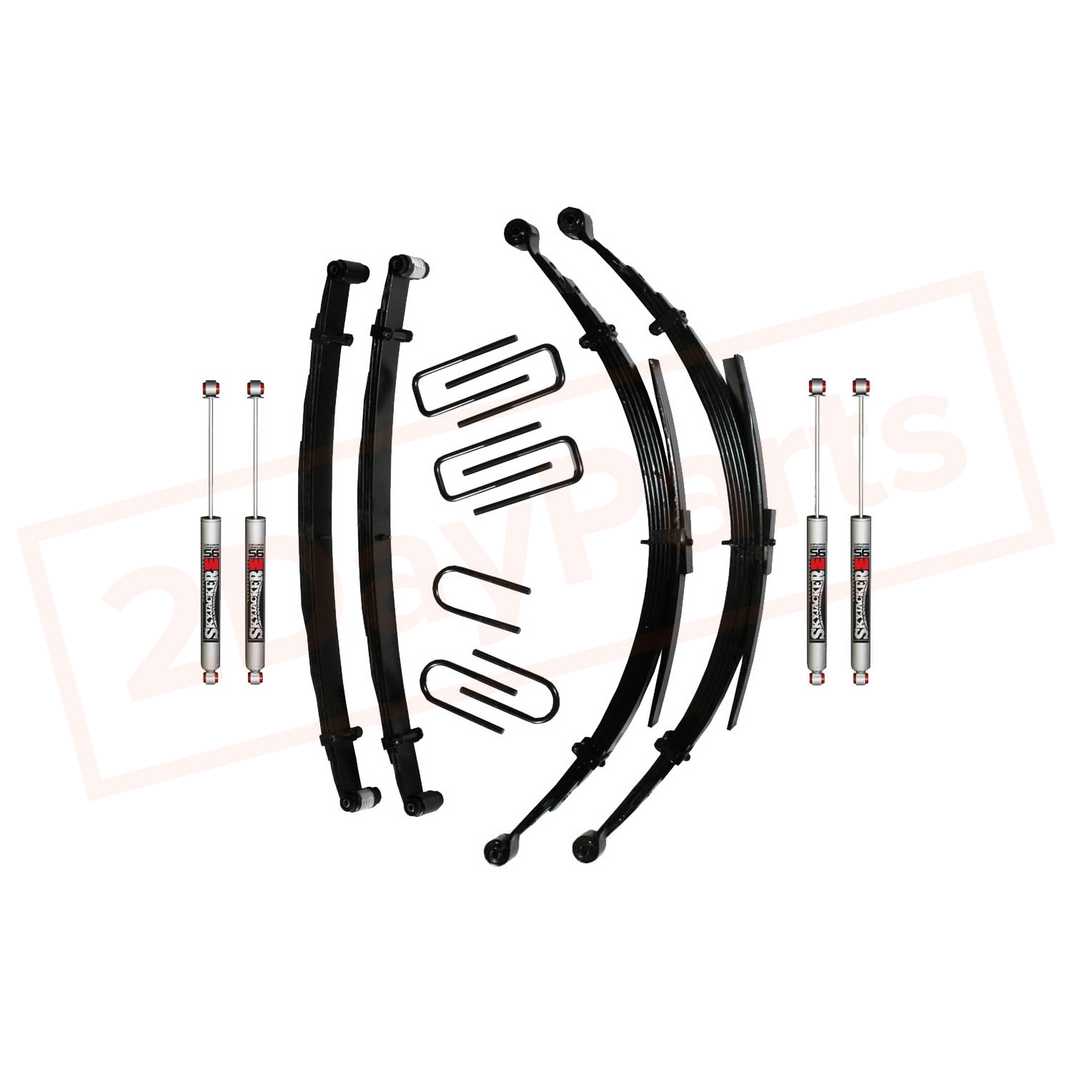 Image Skyjacker 4" Suspension Lift System with M95 Shocks for Dodge W350 1989-1991 part in Lift Kits & Parts category