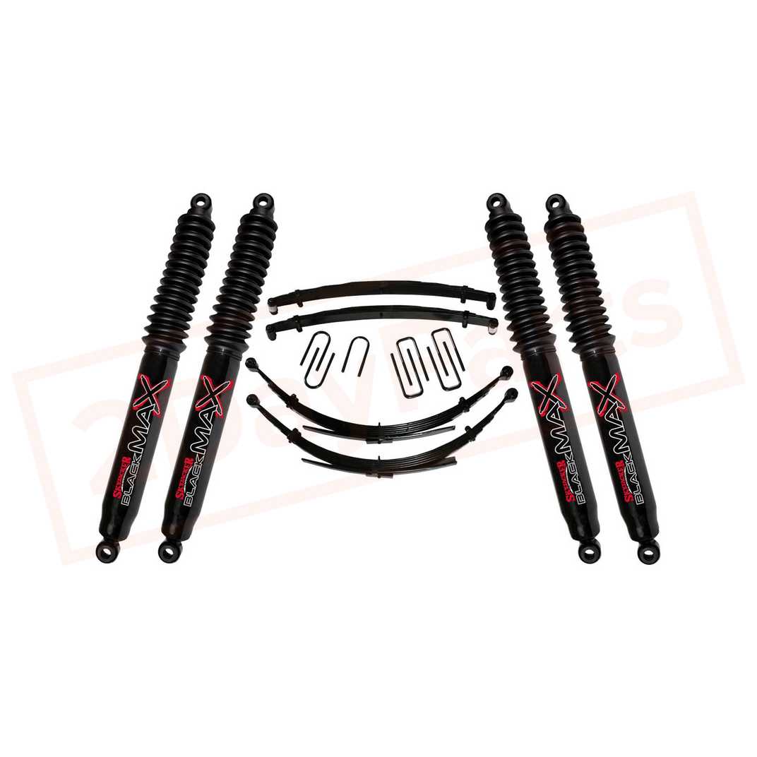 Image Skyjacker 5-6" Suspension Lift System+ BlackMAX Shocks for DodgeW300 Pickup 1974 part in Lift Kits & Parts category