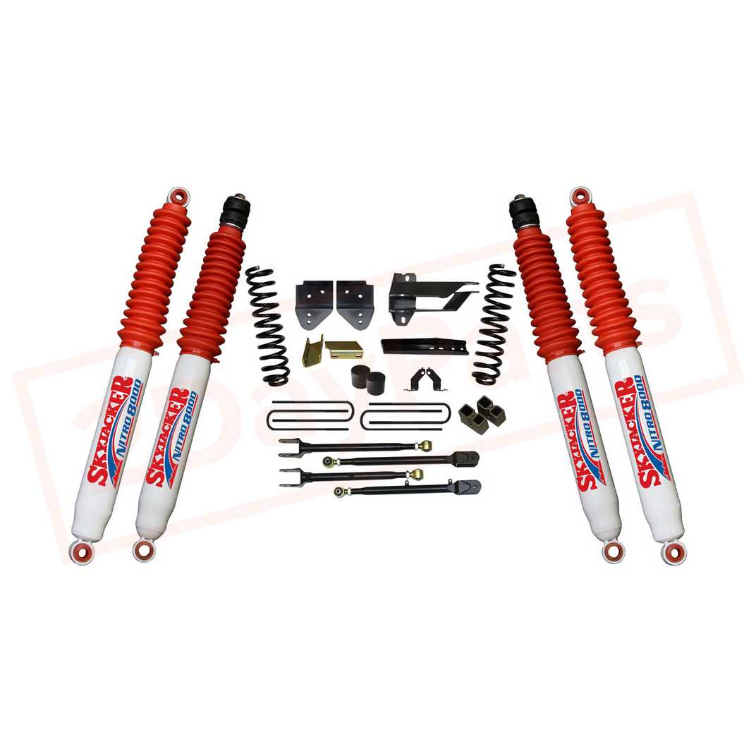 Image Skyjacker 6 in. Suspension Lift+ 4-Link Conversion & Nitro Shocks SKY-F176024K-N part in Lift Kits & Parts category