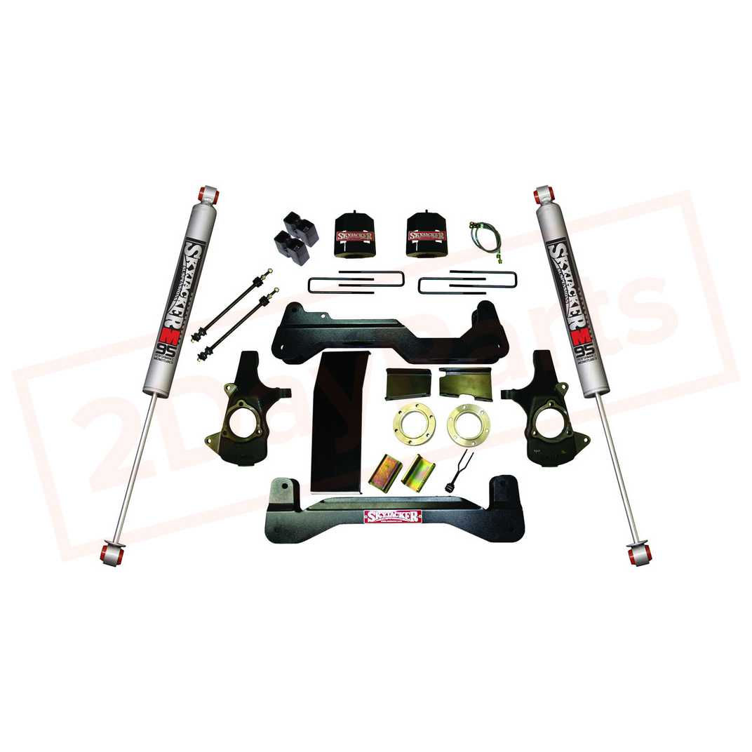 Image Skyjacker 6 in. Suspension Lift Kit for Chevrolet Silverado 1500 Classic 2007 part in Lift Kits & Parts category
