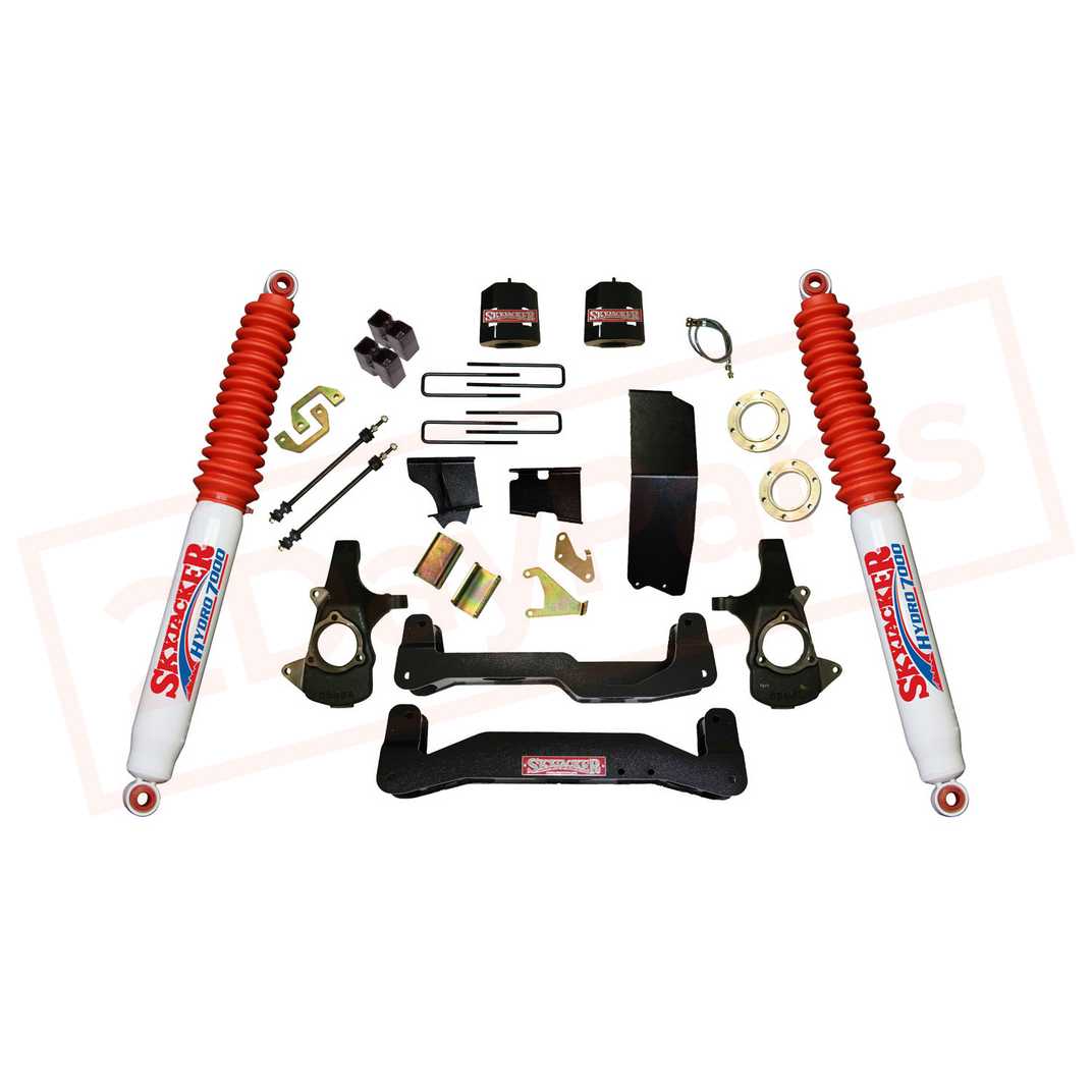 Image Skyjacker 6" Suspension Lift Kit+ Shocks for Chevrolet Silverado 1500 14-16 part in Lift Kits & Parts category