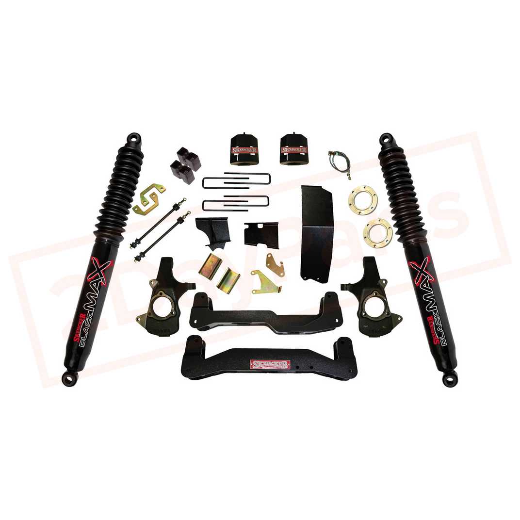 Image Skyjacker 6" Suspension Lift Kit+ Shocks for Chevrolet Silverado 1500 2014-16 part in Lift Kits & Parts category