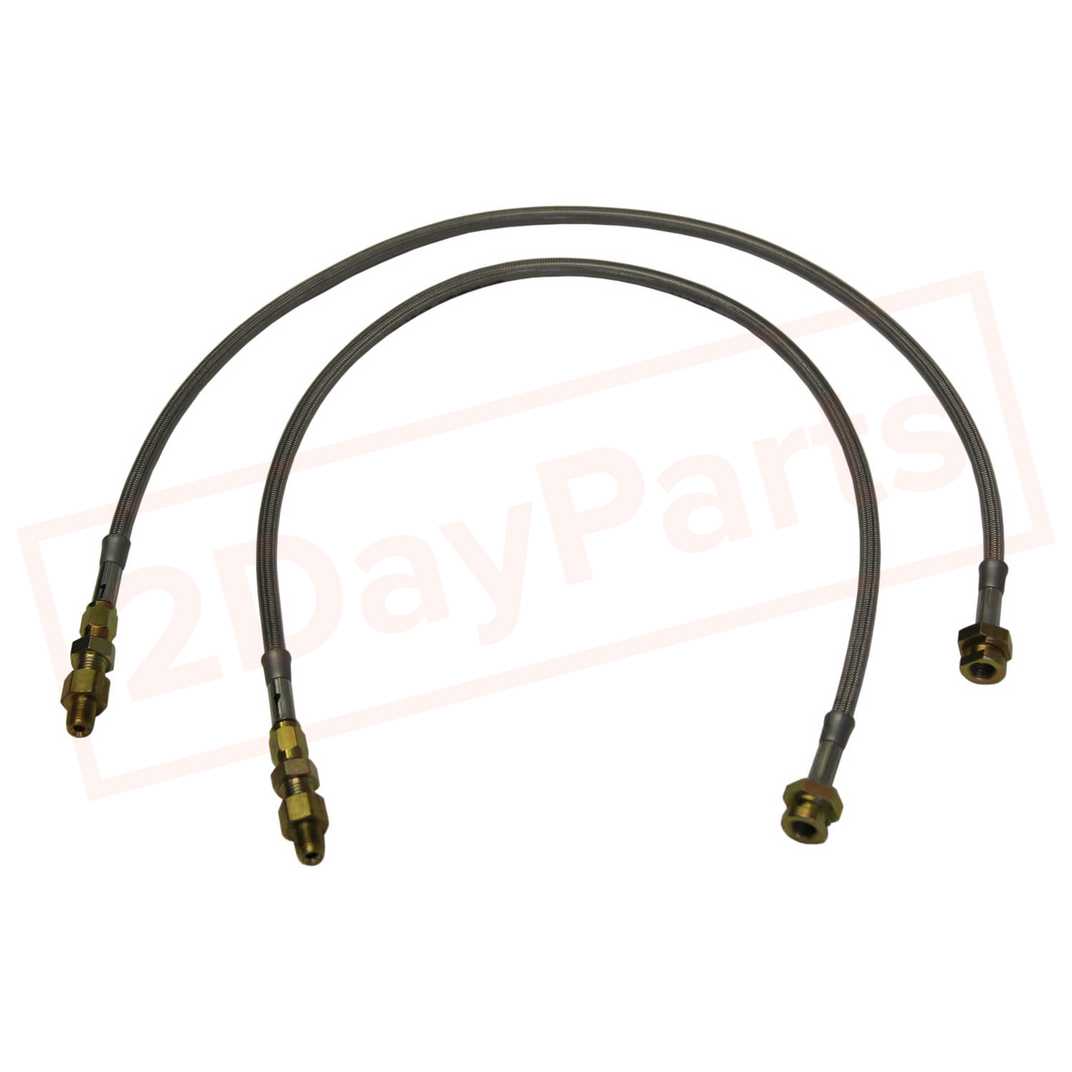 Image Skyjacker Stainless Steel Brake Line Front for Chevrolet Blazer 4WD 1969 part in Brake Hoses category