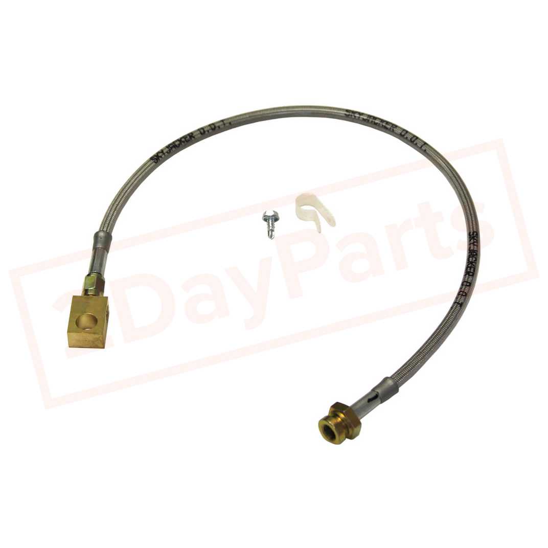 Image Skyjacker Stainless Steel Brake Line Front for Ford Bronco 4WD 1966-1977 part in Brake Hoses category
