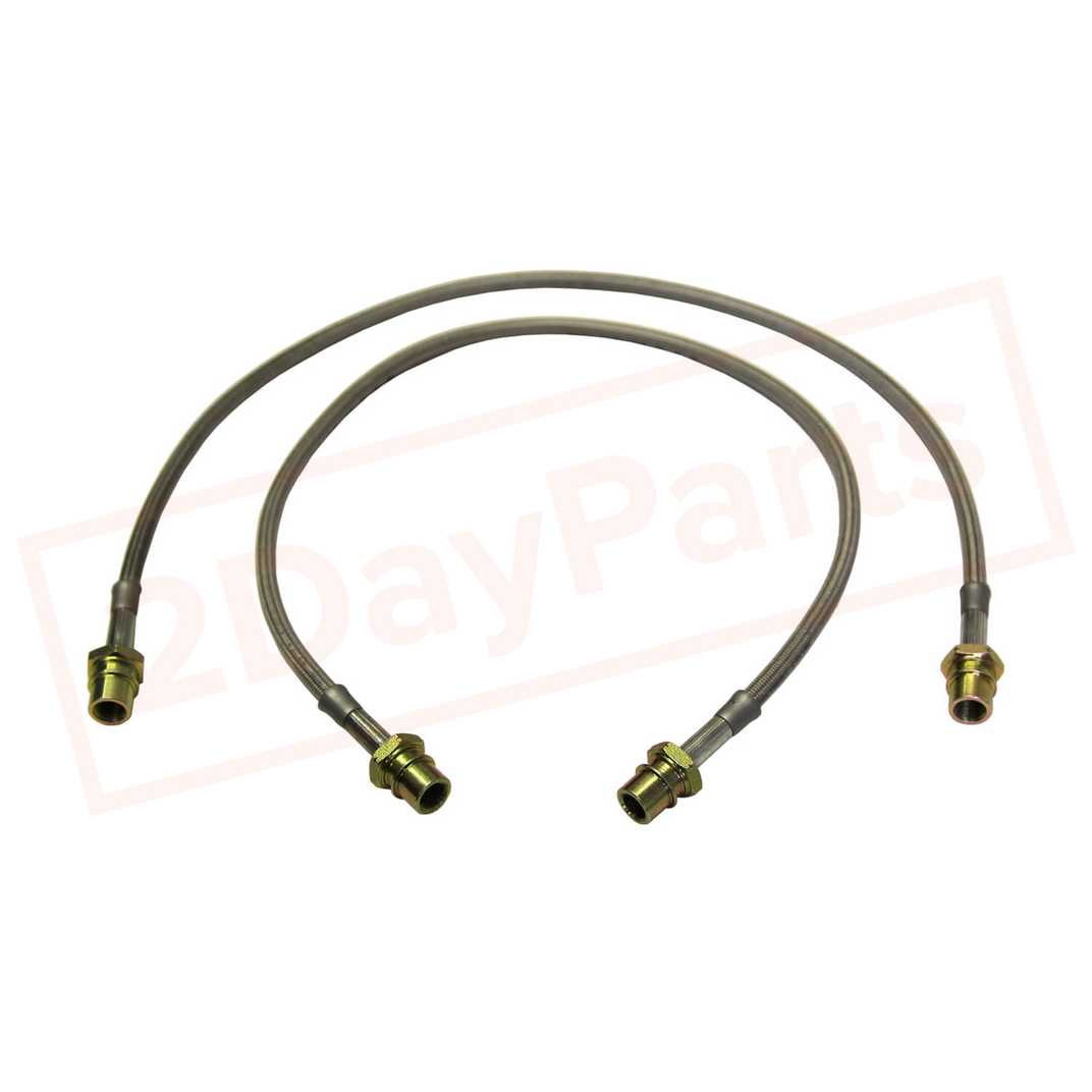 Image Skyjacker Stainless Steel Brake Line Front for Toyota 4Runner 1984-1995 part in Brake Hoses category