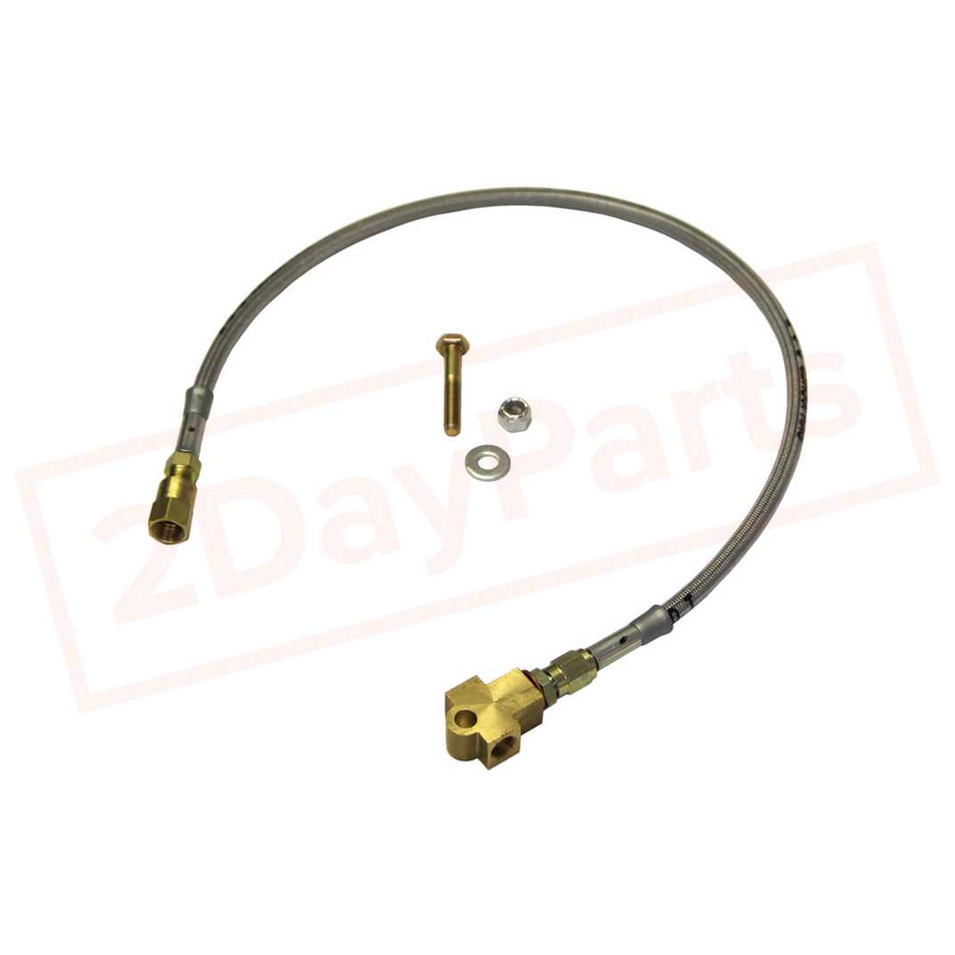 Image Skyjacker Stainless Steel Brake Line Rear for 1973-74 GMC K15/K1500 4WD part in Brake Hoses category