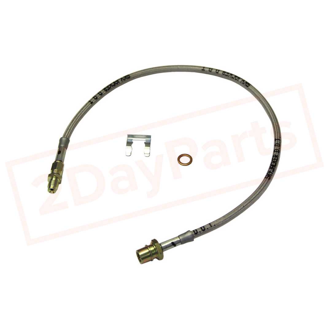 Image Skyjacker Stainless Steel Brake Line Rear for Toyota 4Runner 4WD 1984-1995 part in Brake Hoses category