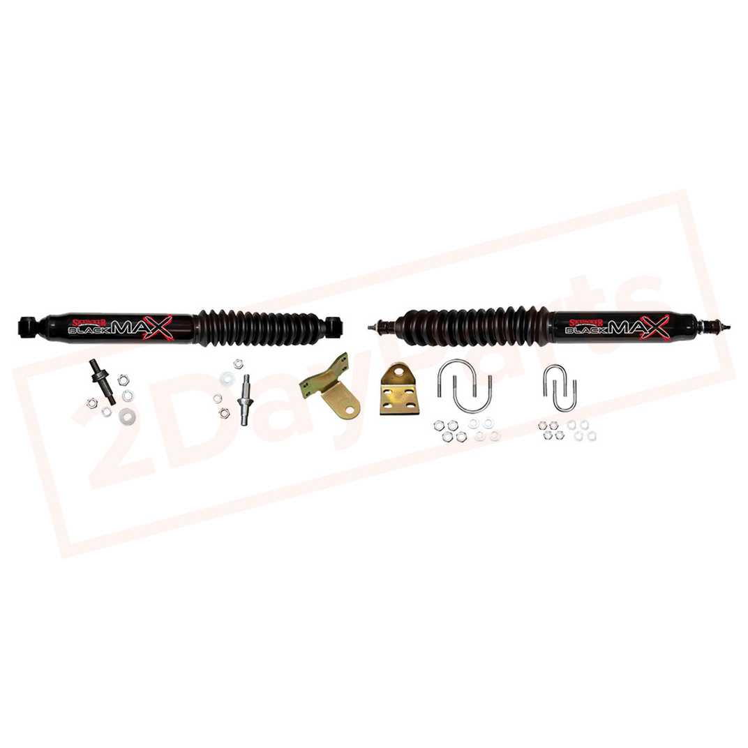 Image Skyjacker Steering Stabilizer Dual Kit for Chevrolet K30 1979-86 4WD part in Tie Rod Linkages category