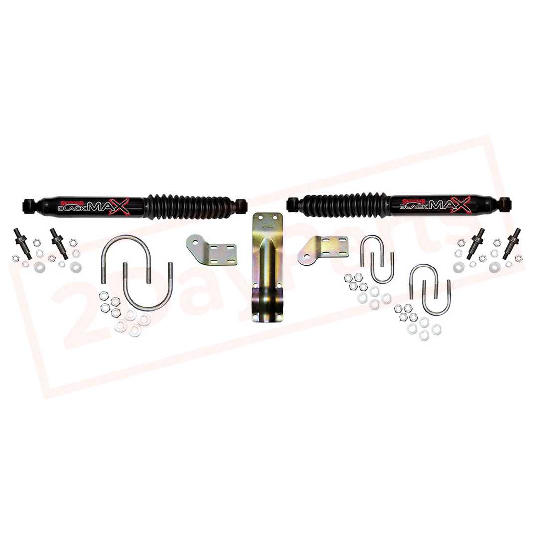 Image Skyjacker Steering Stabilizer Dual Kit for Dodge Ram 1500 1998-02 4WD part in Tie Rod Linkages category