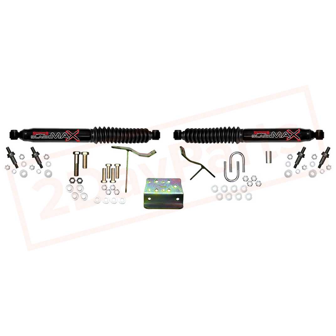 Image Skyjacker Steering Stabilizer Dual Kit for Dodge Ram 2500 2009-2010 4WD part in Tie Rod Linkages category