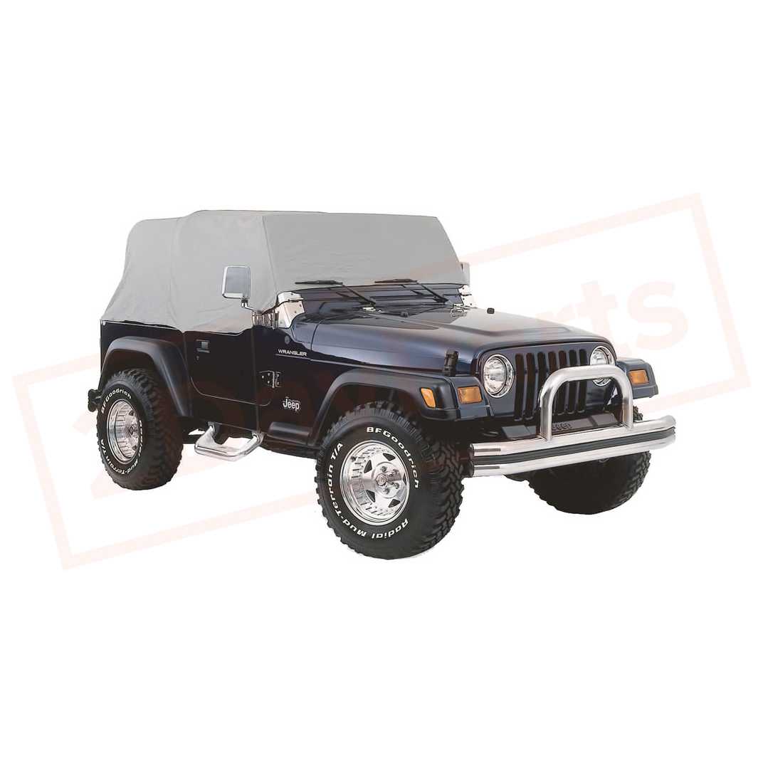 Image Smittybilt Cab Cover Without Door Flaps Polypropylene for Jeep CJ7 76-86 part in Car Covers category