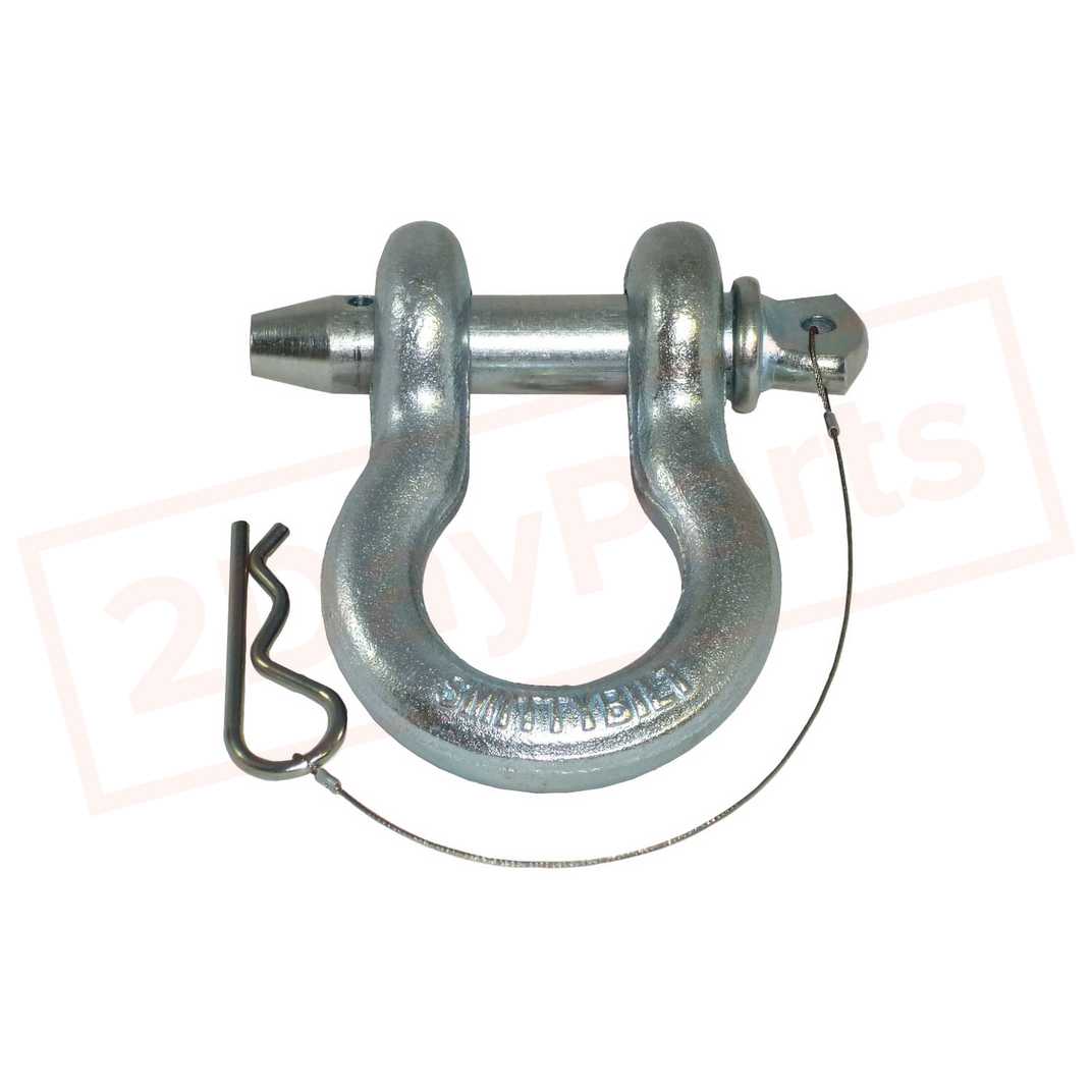 Image Smittybilt D-Ring 7/8 Inch Pin Silver 3050 for Chevrolet Avalanche 2007-2012 part in Towing & Hauling category