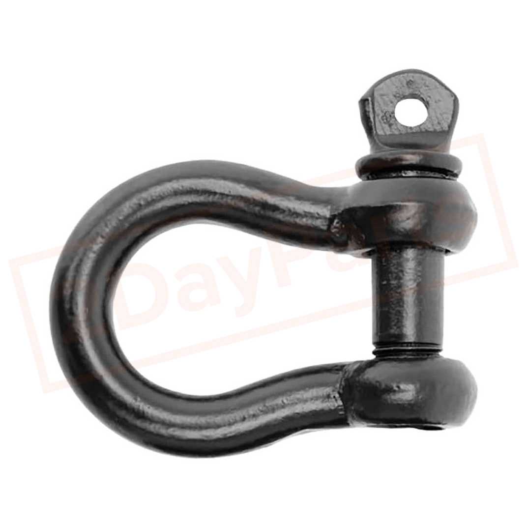 Image Smittybilt D-Ring Forged Construction Black Cast Steel SMI13047B part in Towing & Hauling category