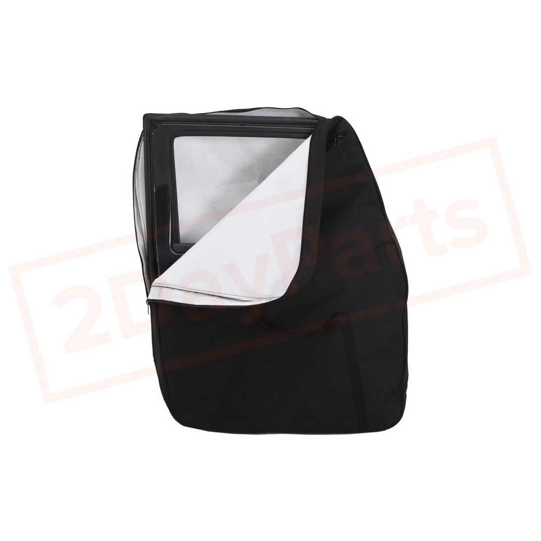 Image Smittybilt Door Storage Bag Black for Jeep Wrangler 07-16 part in Cup Holders category