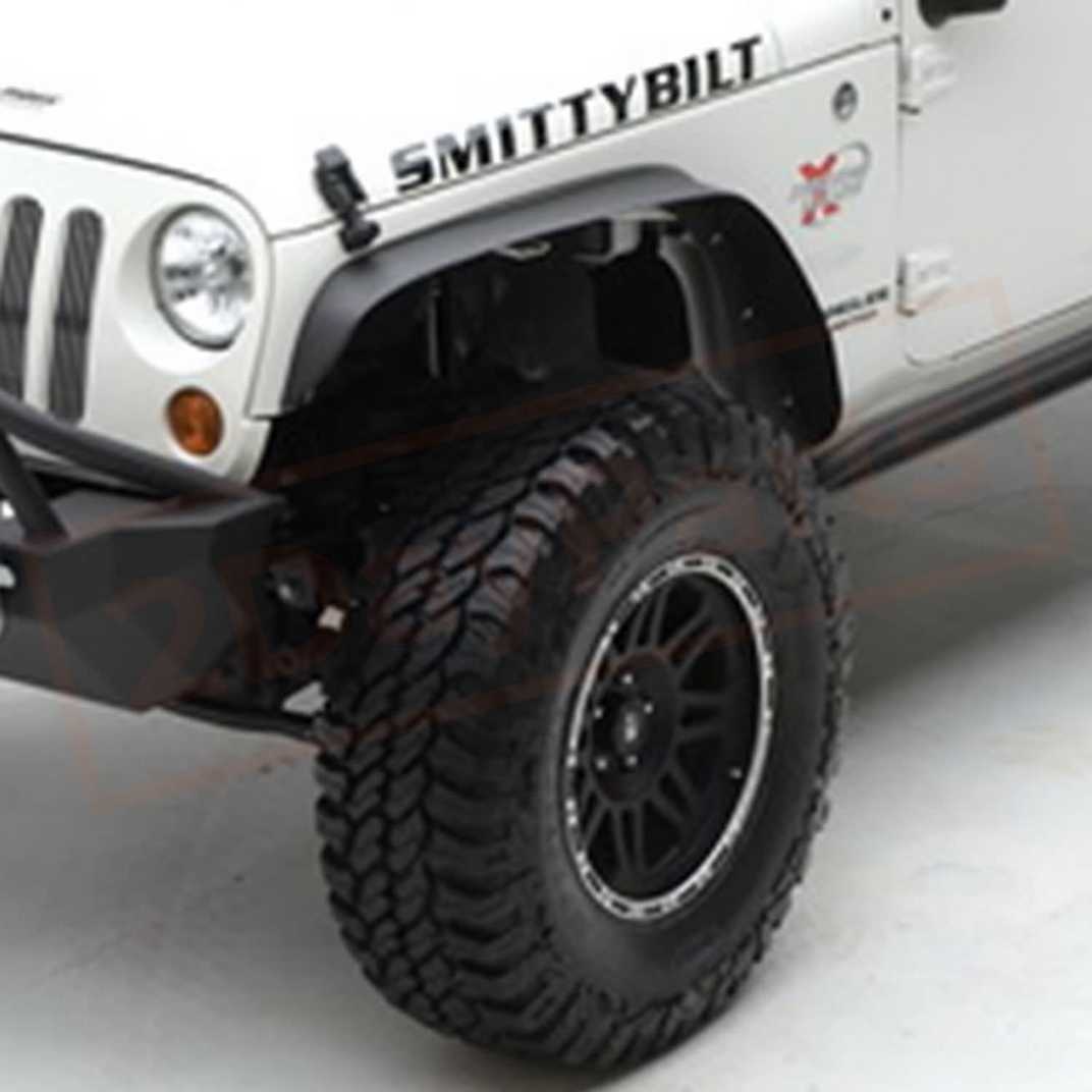 Image Smittybilt Fender Flare 3 Inch Tire Coverage for Jeep CJ7 76-86 part in Mouldings & Trim category