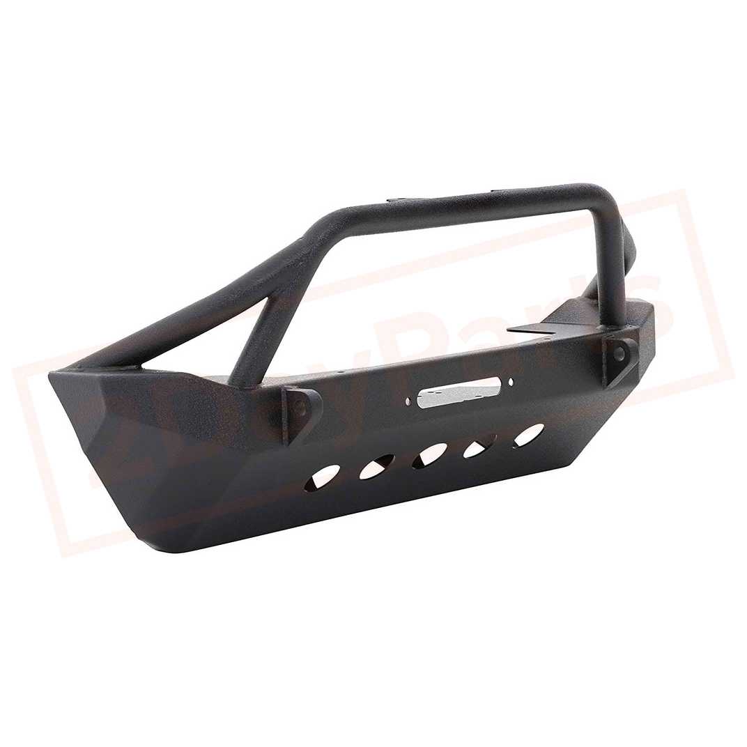 Image 1 Smittybilt Front Bumper w/ Stinger Winch Plate D-Rings for 07-10 Jeep Wrangler part in Bumpers & Parts category