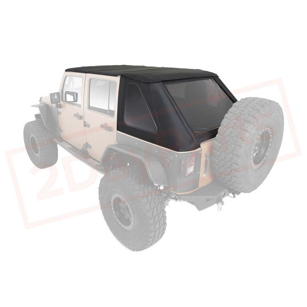 Image 1 Smittybilt Hard Top Bowless Combo TopKit for 2007-2018 Jeep Wrangler  part in Sunroof, Convertible & Hardtop category