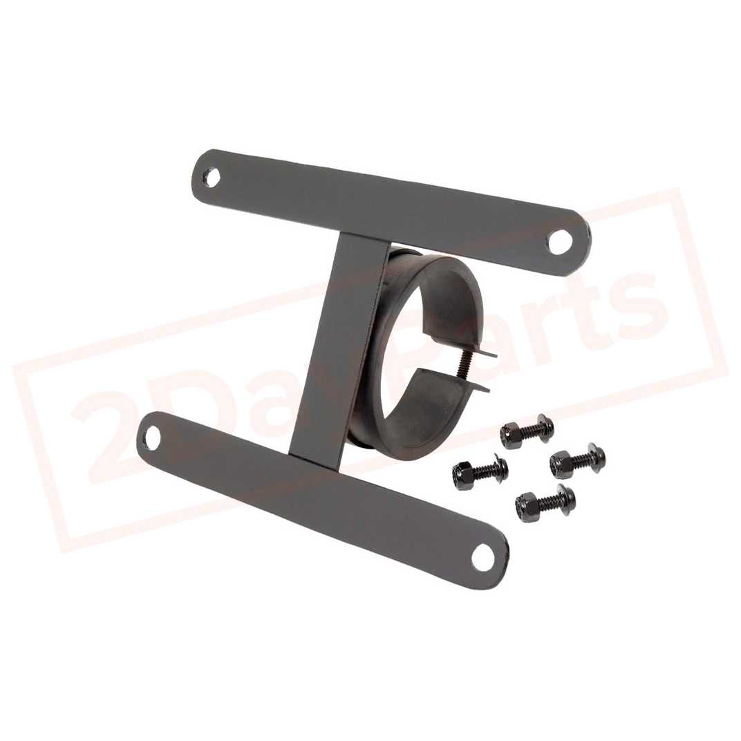 Image Smittybilt License Plate Bracket Black Steel SMI4430 part in Body Kits category