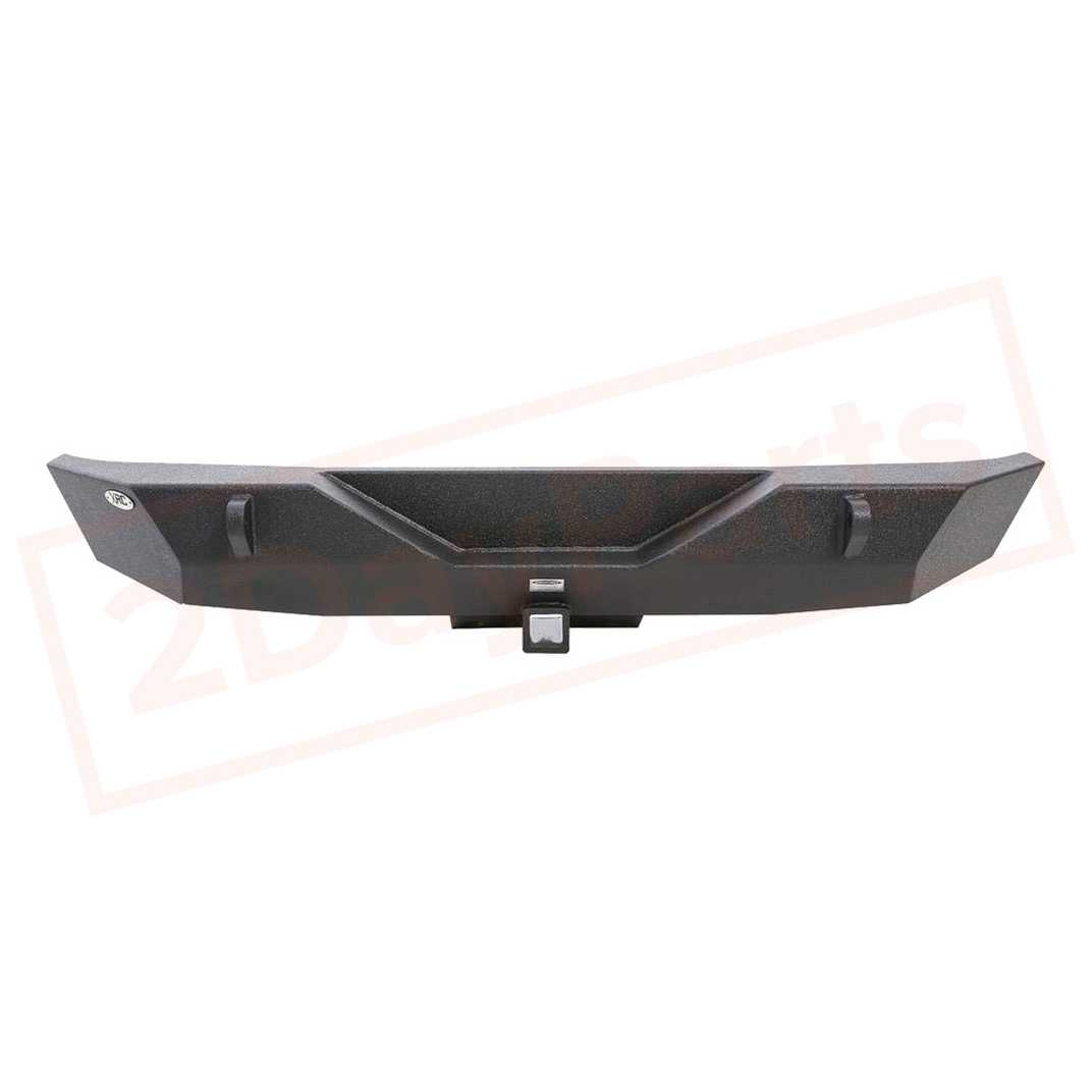 Image 1 Smittybilt Rear Bumper w/ 2 Inch Hitch Receiver for 07-10 Wrangler part in Bumpers & Parts category