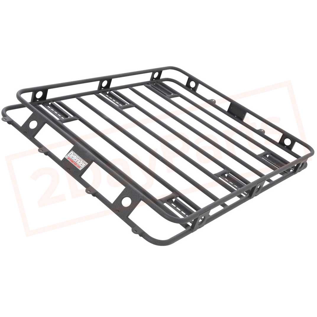 Image Smittybilt Roof Basket Defender Black Steel for Chevrolet C2500 2000 part in Racks category