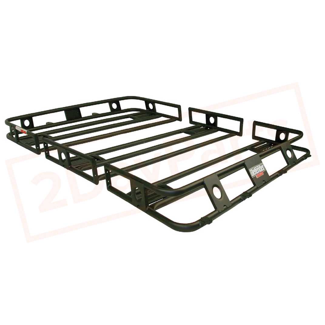 Image Smittybilt Roof Basket Defender Black Steel for Dodge Durango 1998- 2005 part in Racks category