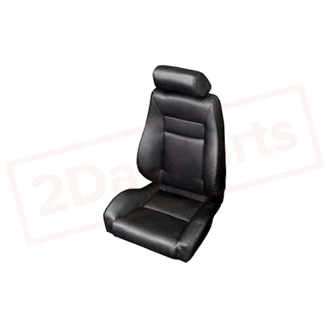 Image Smittybilt Seat Reclining Black Vinyl for Jeep CJ & Wrangler 76-14 part in Seats category