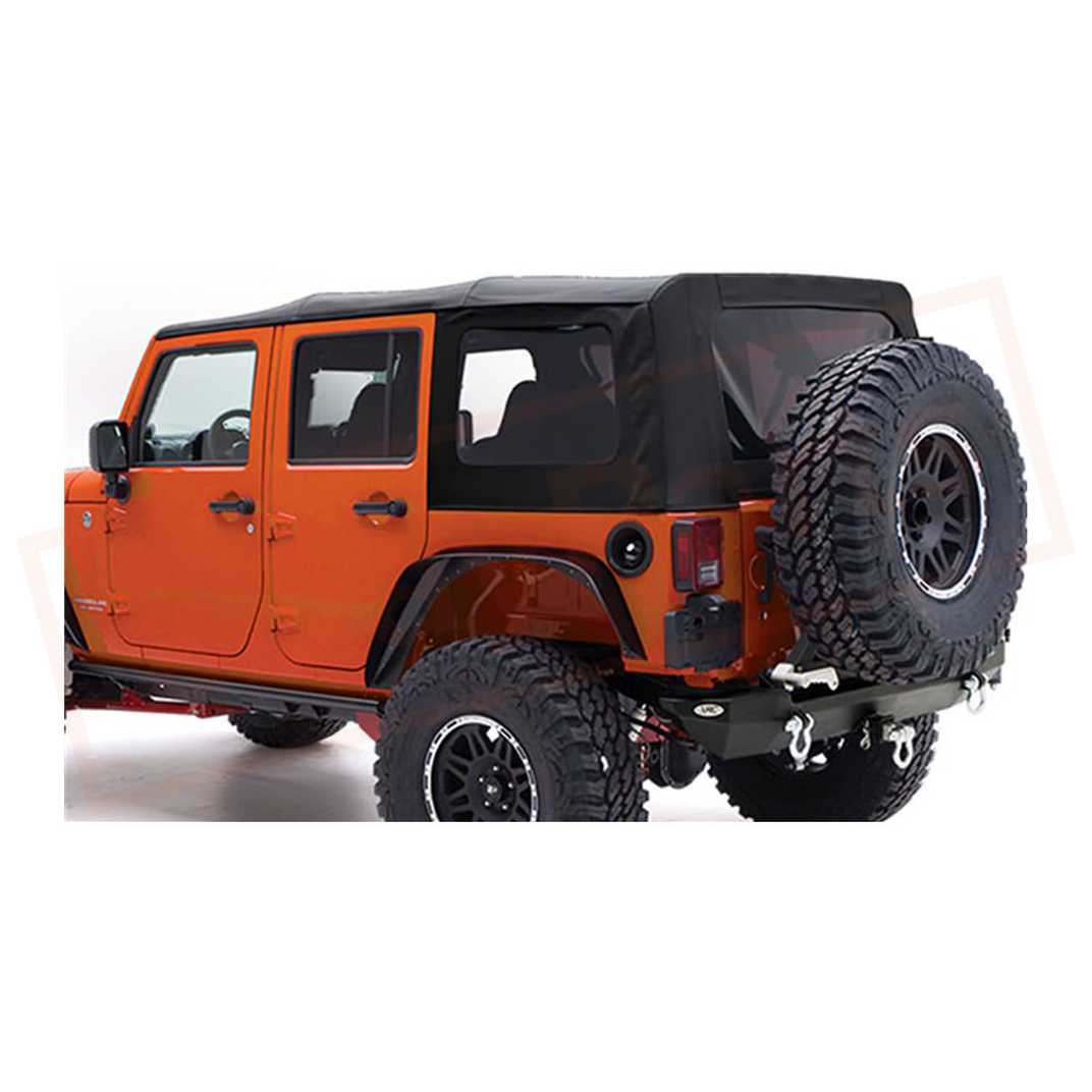 Image Smittybilt Soft Top Black Diamond Black Diamond for Jeep Wrangler 07-09 part in Sunroof, Convertible & Hardtop category