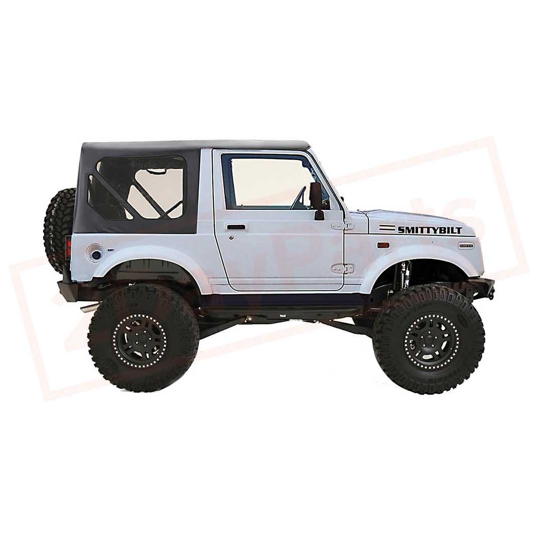 Image Smittybilt Soft Top Black Diamond Black Diamond for Suzuki Samurai 86-94 part in Sunroof, Convertible & Hardtop category